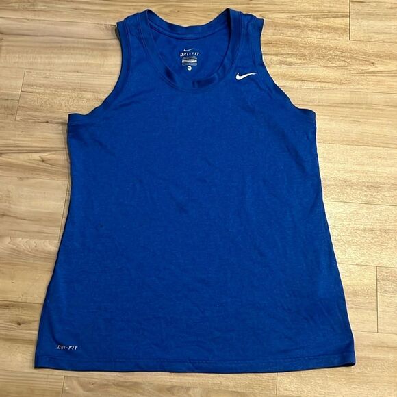 Nike Women’s  Dri-FIT Tank Top in Blue medium - Picture 1 of 3